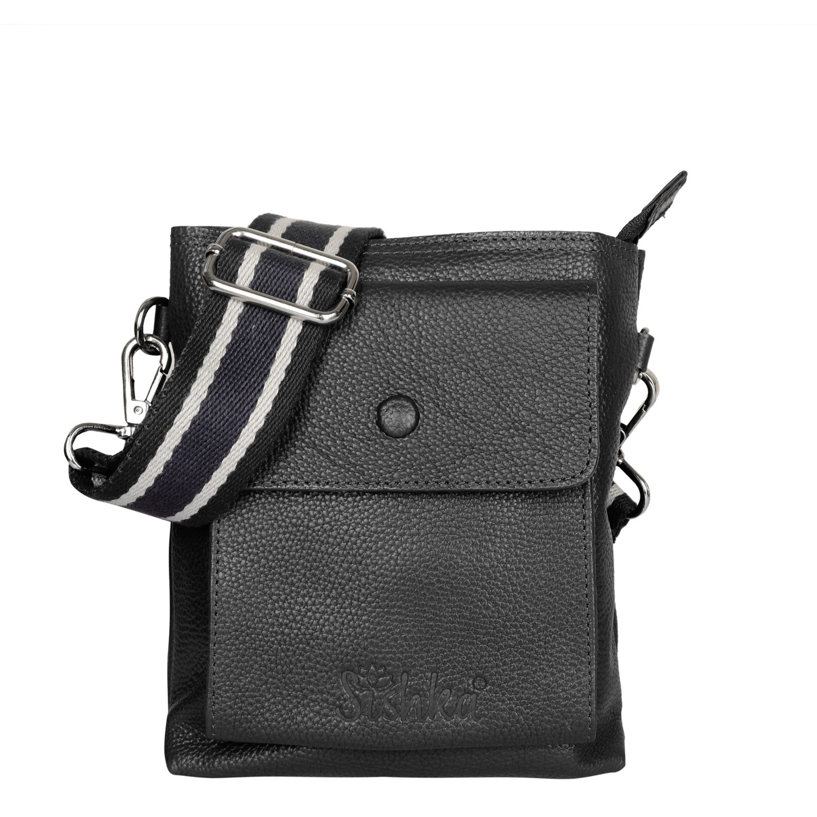 Leather Crossbody Shoulder Bag for Men & Women – Stylish Sling Messenger Bag
