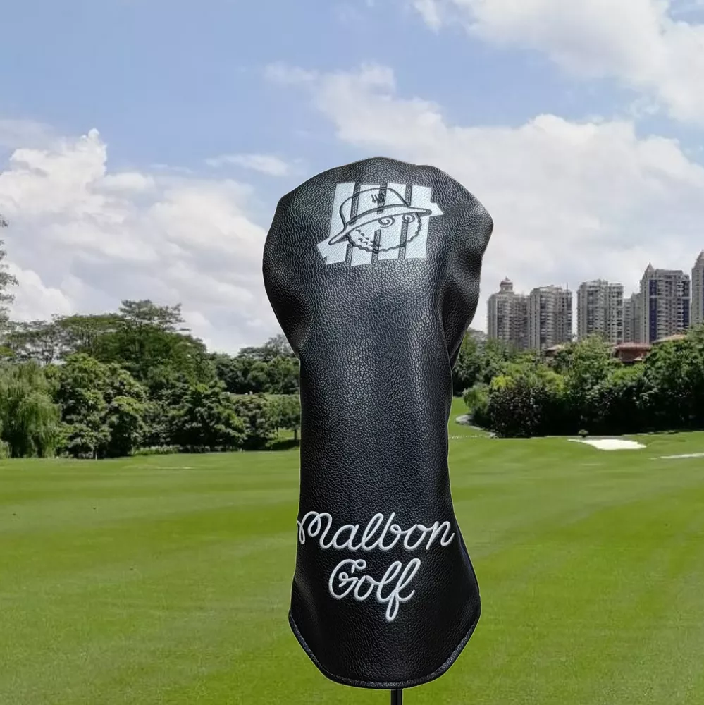 New Five bars Golf Club Cover Driver Wood Hybrid Iron Cover 135UT Black White - Picture 34 of 36