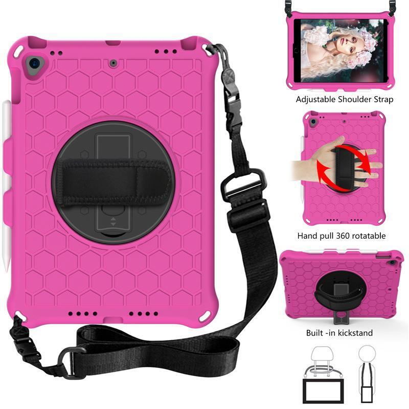 For iPad Air 3rd Pro 10.5 9th 8th 7th Mini 5 4 Case Kids Shockproof Stand Cover - Picture 92 of 127