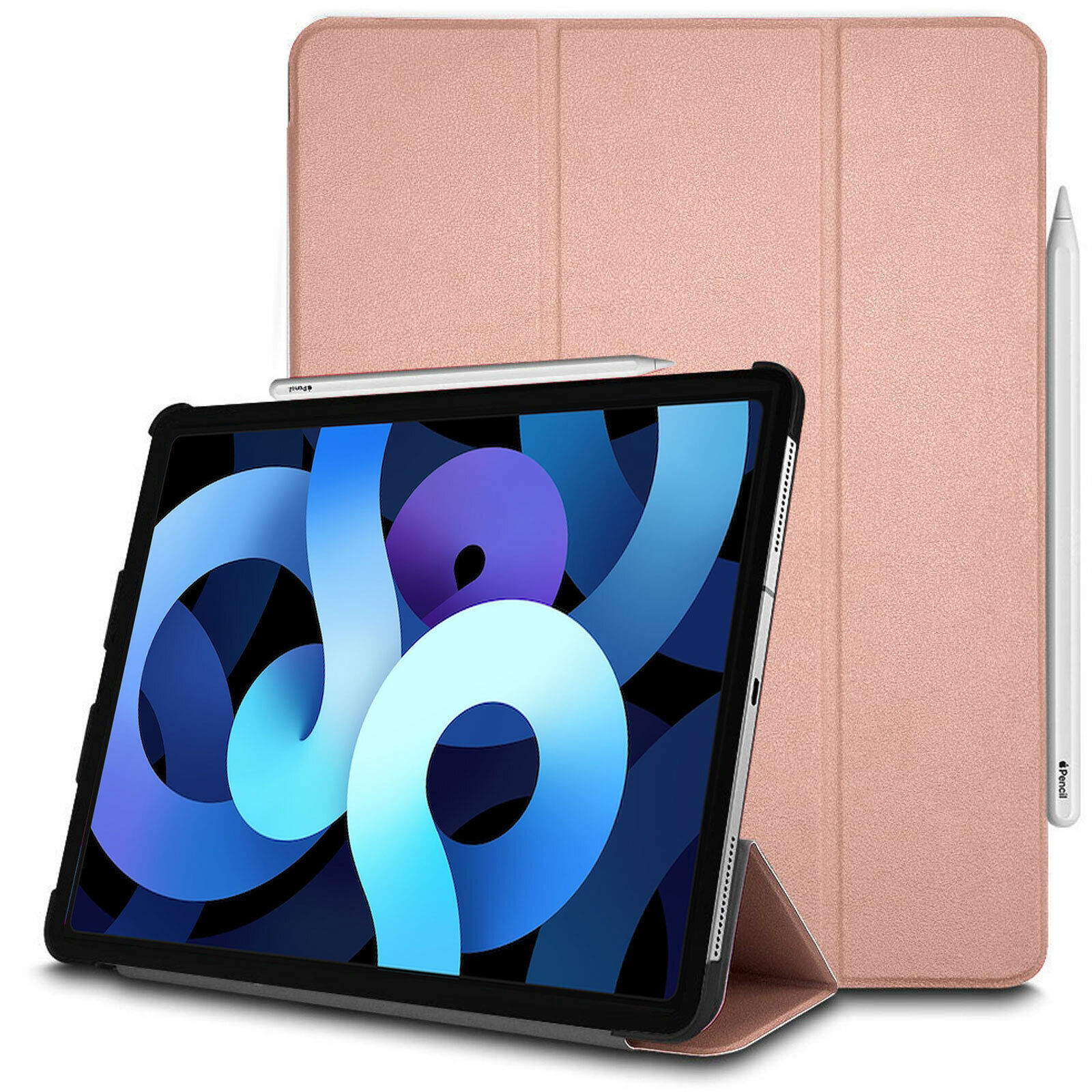 For Apple iPad Air 11 Inch 2025 M3 / 2024 M2 Slim Leather Stand Case Fold Cover - Picture 23 of 24