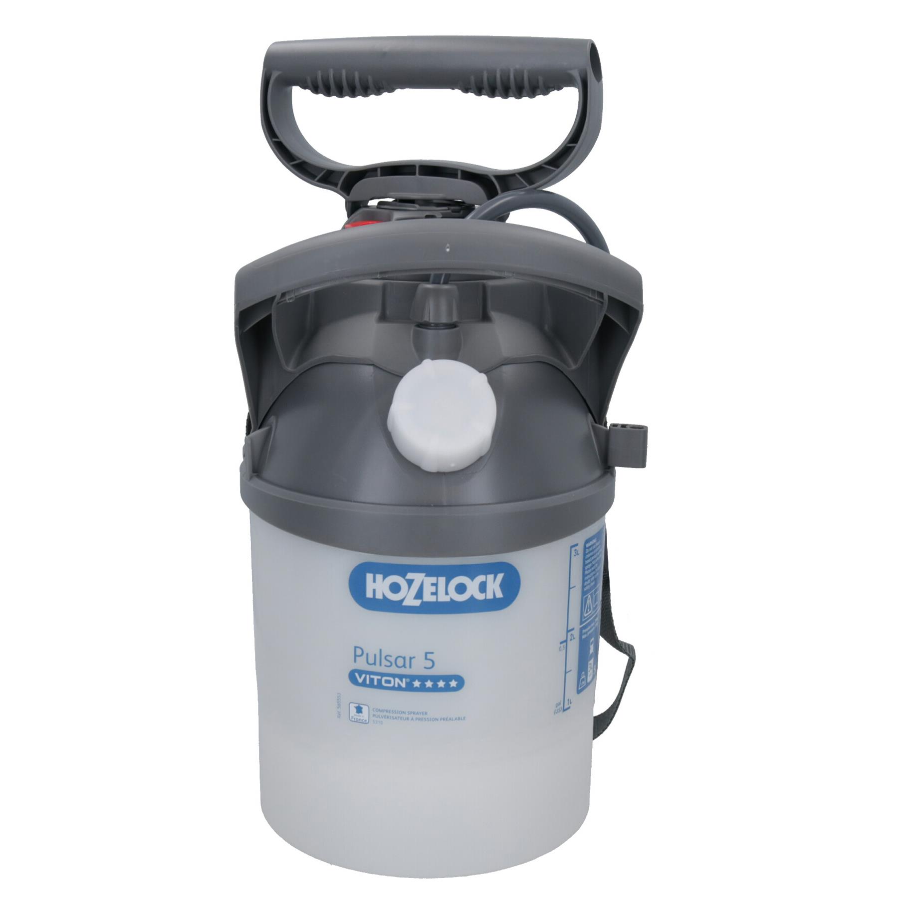 Pulsar Viton 5 - 7 Liter Garten Druck Pumpsprüher + Lanze flüssige Chemikalie - Produktbild 3