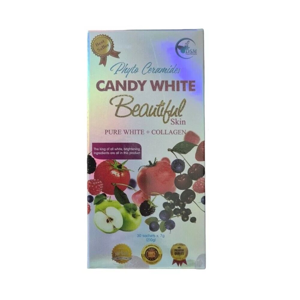 1-6x Phyto Ceramides Candy White with Collagen Tomato Skin Brightening