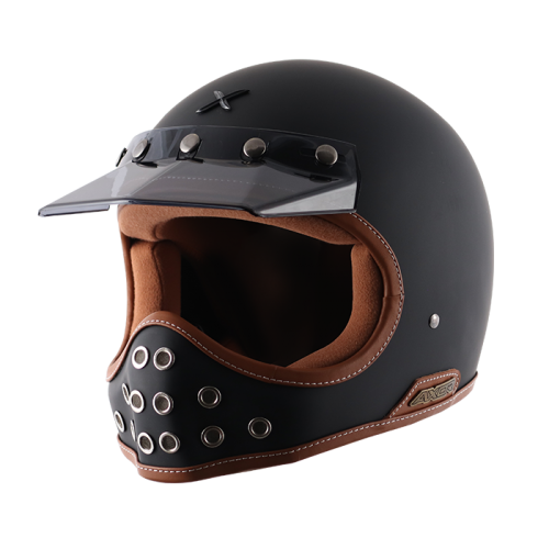 Cascos de motocicleta AXOR "RETRO MOTO-X " DOT certificados - Imagen 36 de 53
