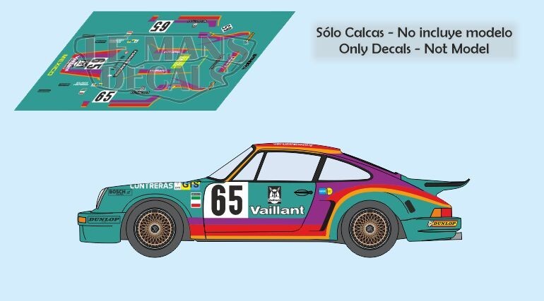 KIT TOKOLOSHE PORSCHE 911 Carrera Rsr Num 78 Lm 1975 EUR 62,50