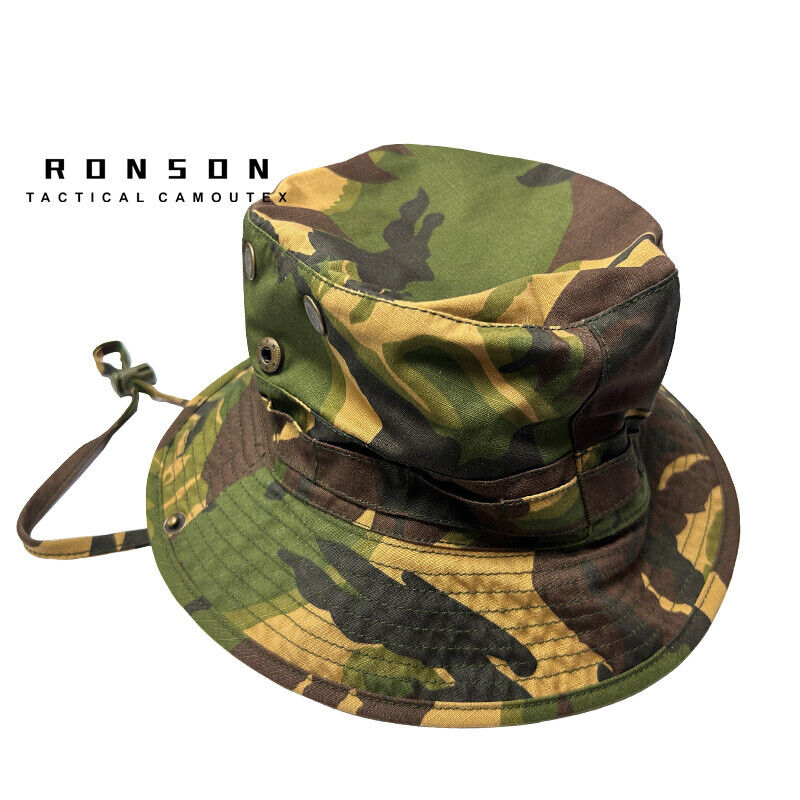 Tactical Hunting Camouflage Wide Brim BONNIE Hat Outdoor Camping Fishing Cap - Picture 49 of 93
