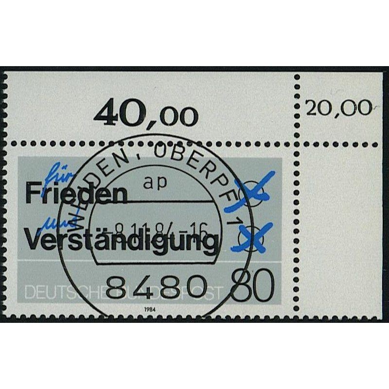 Federal Republic of Germany 1984, Mich.-No.: 1231, stamped corner edge KBWZ…