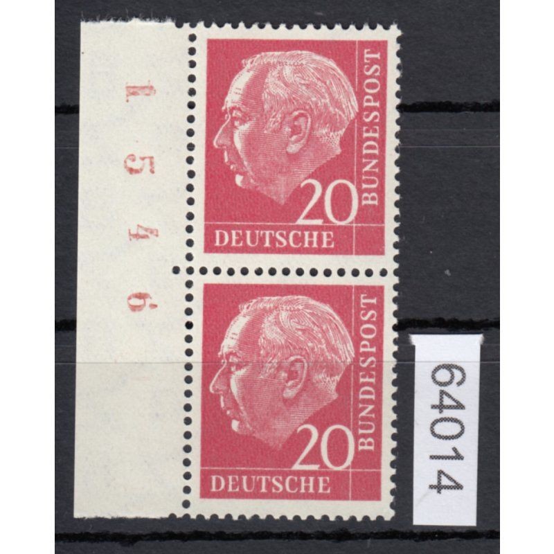 Federal 1954, Mich.-No.: 185 y ** Sheet number
