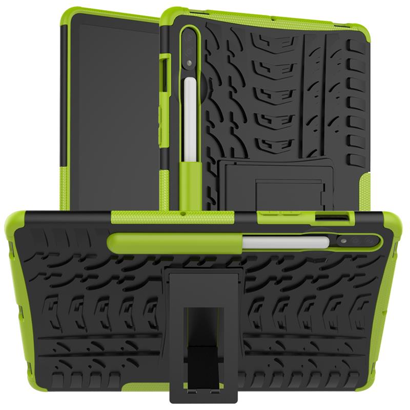 Funda abatible de silicona resistente a prueba de golpes para tablet Samsung Galaxy Tab S9 S9+ - Imagen 24 de 28