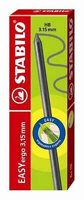 2 * Stabilo Easy Ergo EasyErgo Pencil – 6 Pack 3.15mm Lead Refill – HB or B