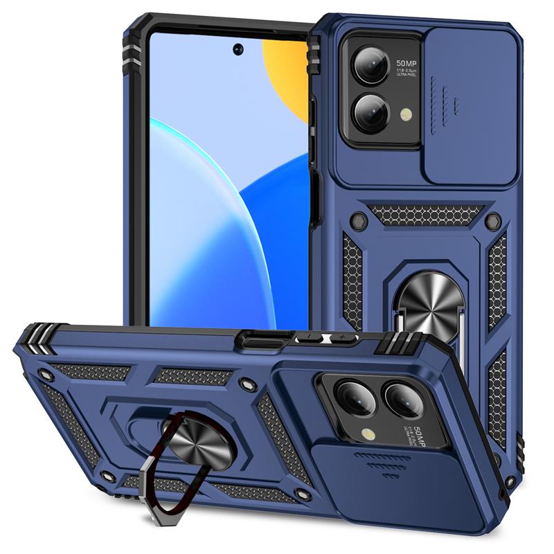 Funda a prueba de golpes con soporte de anillo para teléfono y cámara para Motorola Moto G Stylus 5G 2023 - Imagen 17 de 21