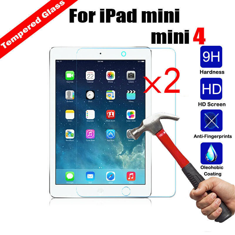 2Pcs For iPad Pro 10.5 mini 5 Air 1 2 3 Tempered Glass Screen Protector Film - Picture 18 of 21