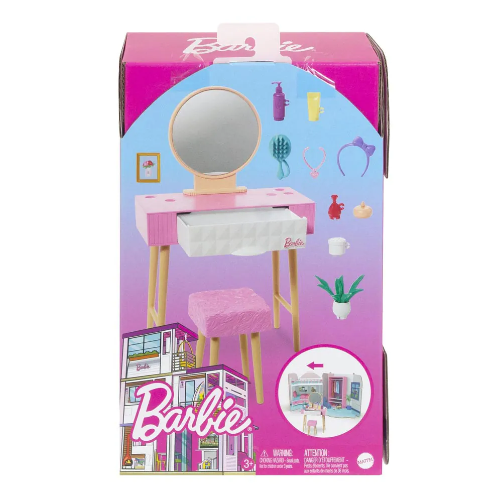 MATTEL BARBIE Nachlass Möbel Haus & Garten Mini Spielsets Sortiment NEU wählbar - Bild 15 von 18