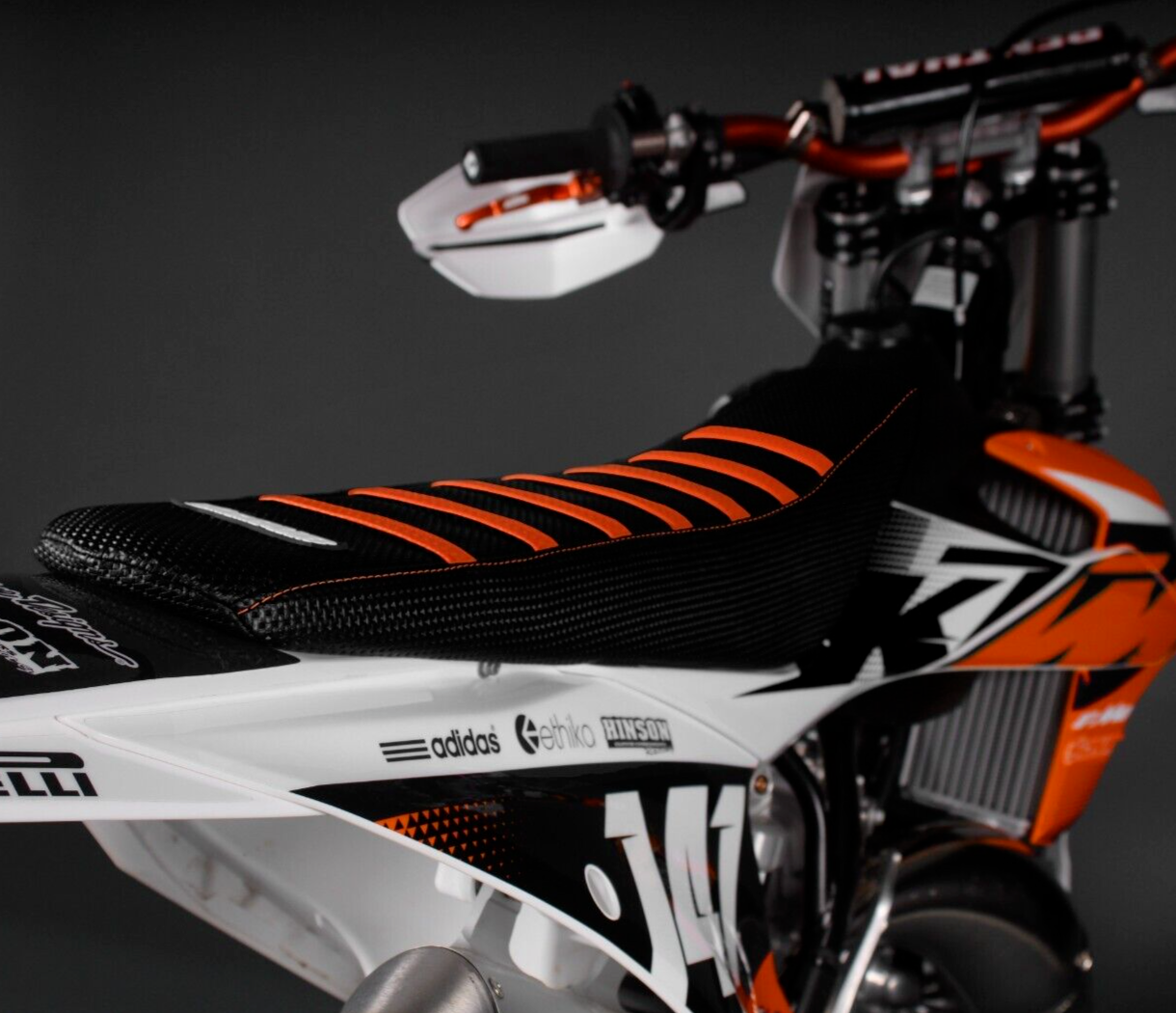 Seat Cover KTM SX SXf XC XC-f 2011-2015 EXC EXC-F XC-W 2012-2016 Ribbed Grip