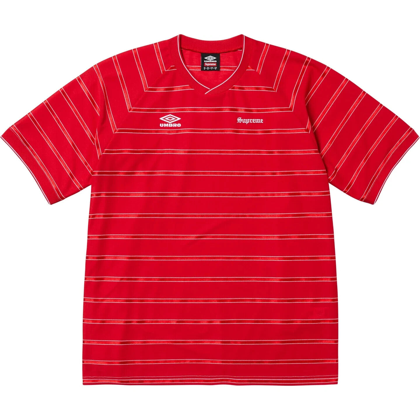 ウェア Supreme Umbro stripe soccer jersey L Supreme®/Umbro® Stripe Soccer Jersey | Supreme 25ss