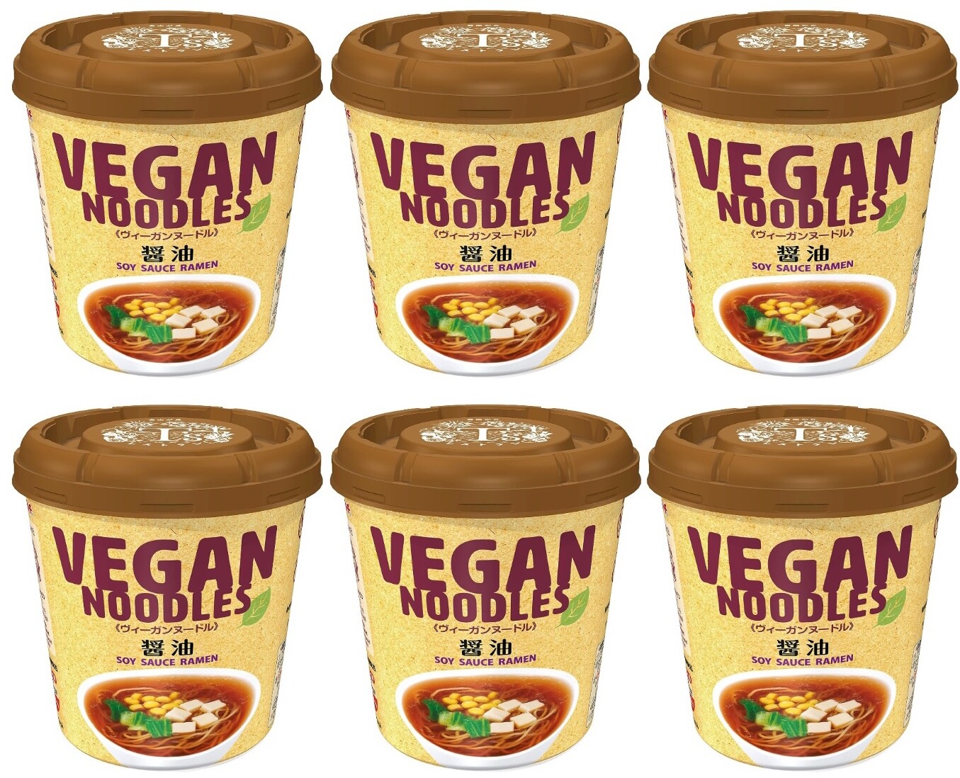 Japanische Ramen VEGAN Nudeln Sojasauce Instant Gesundheit Suppe Essen...