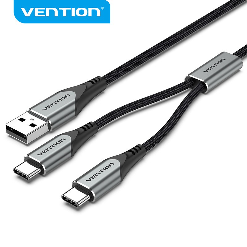 USB C Cable USB to Type C Male to Male 2 in 1 Fast Charging Cable for Samsung