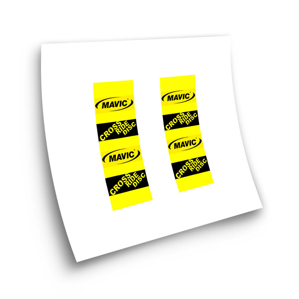 STAR SAM&reg; BIKE HUB STICKERS Mavic Cross Ride Disc STICKER STICKERS