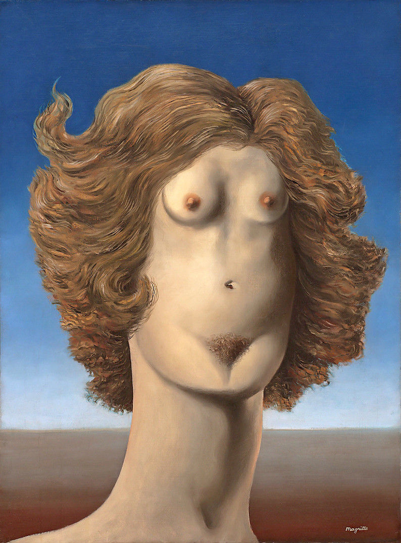 RENE MAGRITTE THE RAPE SURREALISM ART GICLEE PRINT FINE CANVAS - Picture 4 of 4