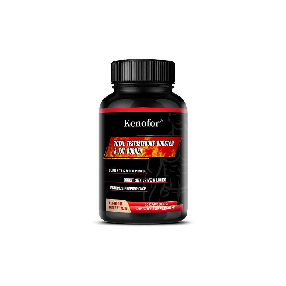Total Testo Booster & Fat Burner – Stamina,Performance & Endurance Support