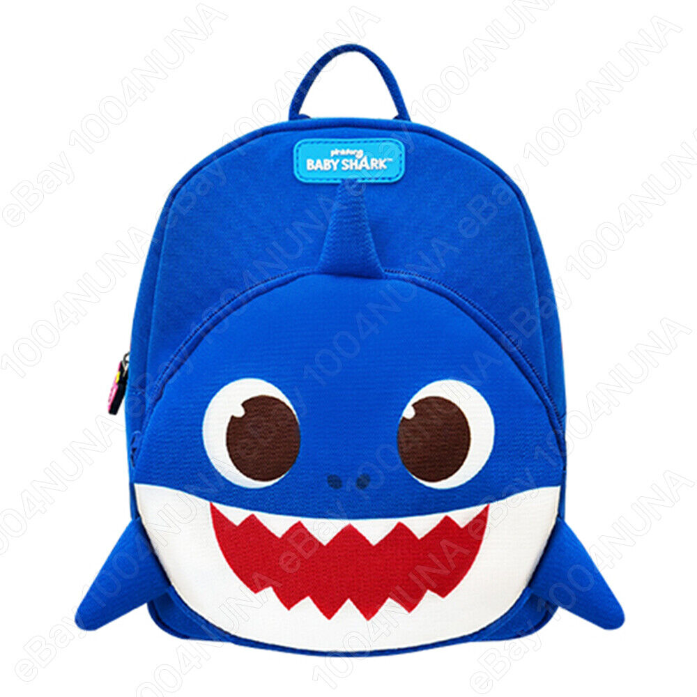 Pinkfong Bebé Tiburón Mochila Lindo Personaje Kawaii Bolso de Hombro para Niñ...