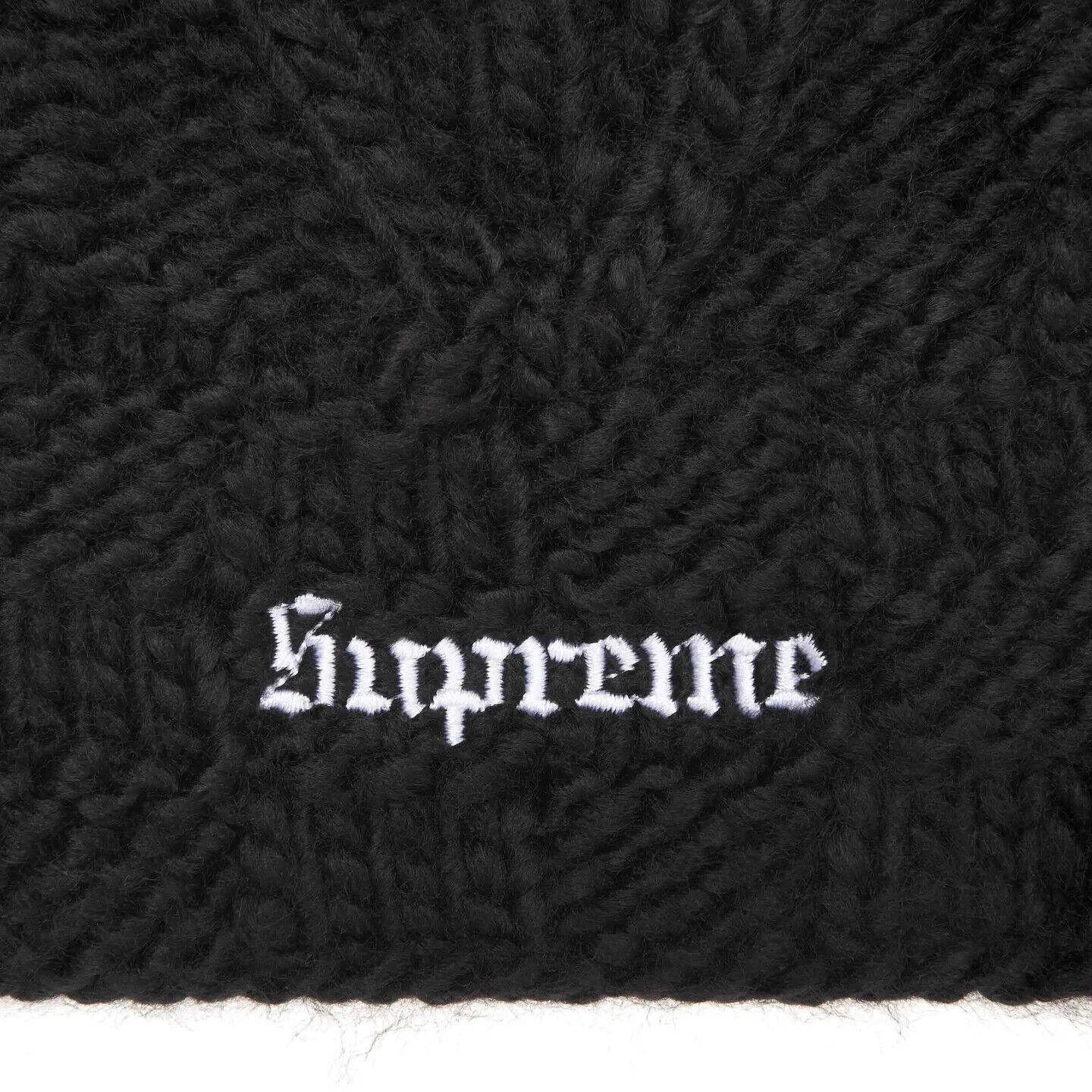 Supreme Block Knit Beanie Black Natural Multi 3colors SS25 | eBay UK