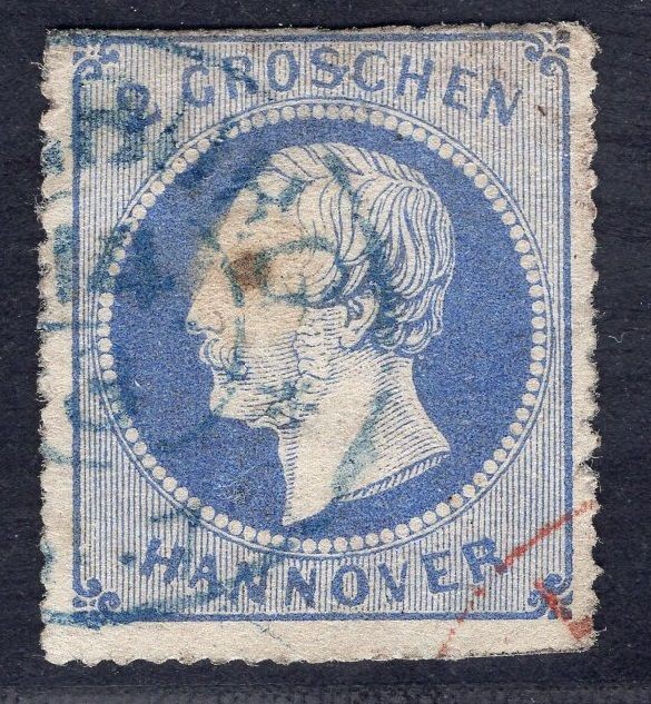 Hannover Michel No. 24y (postmarked)
