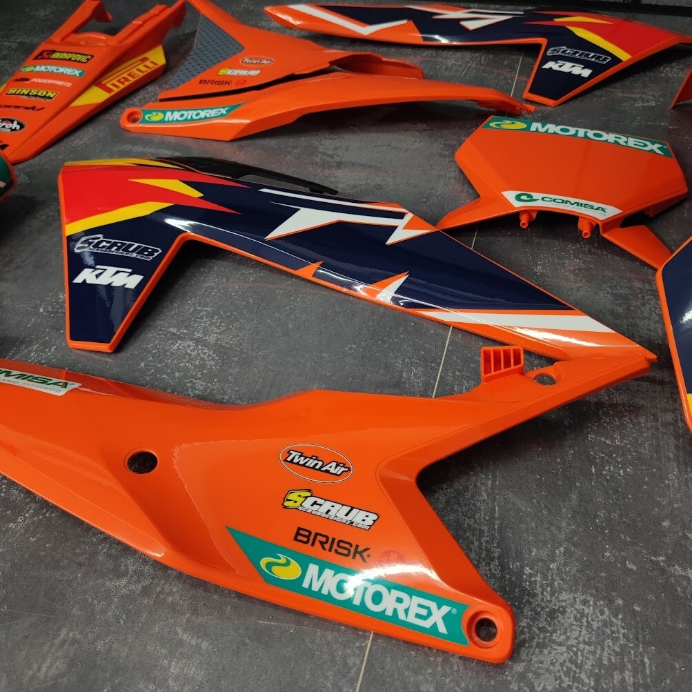 Plastics + Graphics KTM 2023 2024 XC XC-F SX SX-F