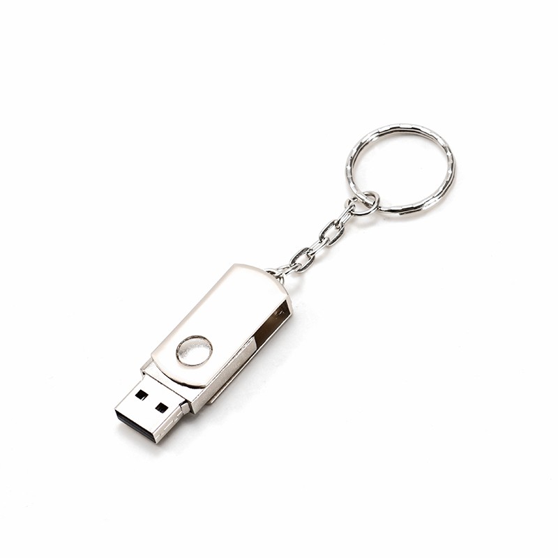 Portable USB Flash Drives 4G to 128GB Rotatable Metal Memory Stick Key Chain - Picture 29 of 29
