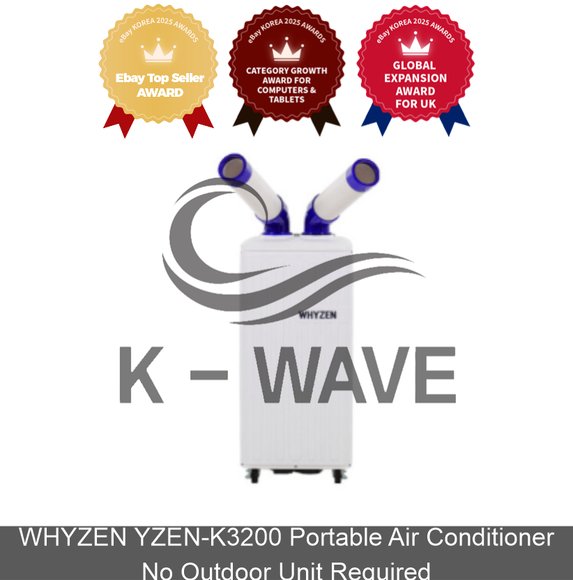 WHYZEN YZEN-K3200 Portable Air Conditioner No Outdoor Unit Required