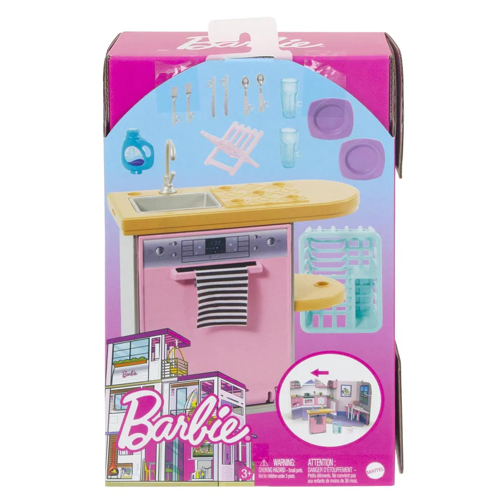 MATTEL BARBIE Nachlass Möbel Haus & Garten Mini Spielsets Sortiment NEU wählbar - Bild 17 von 18
