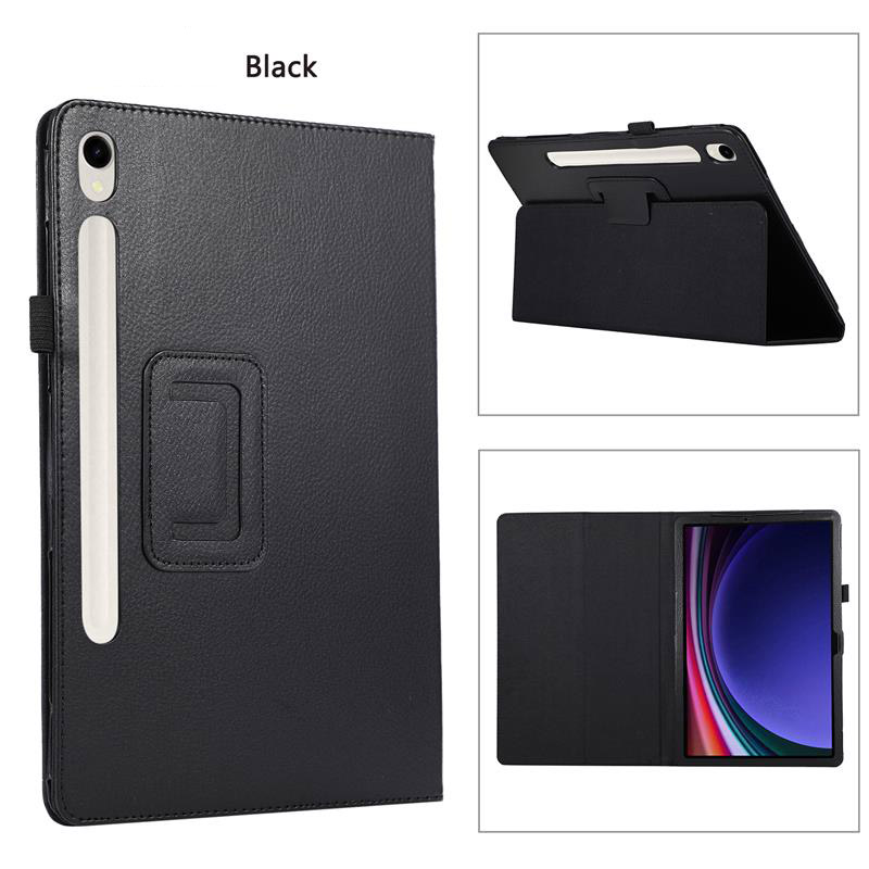 Funda de cuero para Samsung Galaxy Tab S9 11.0 inteligente con soporte para libro cubierta abatible para tableta - Imagen 17 de 28