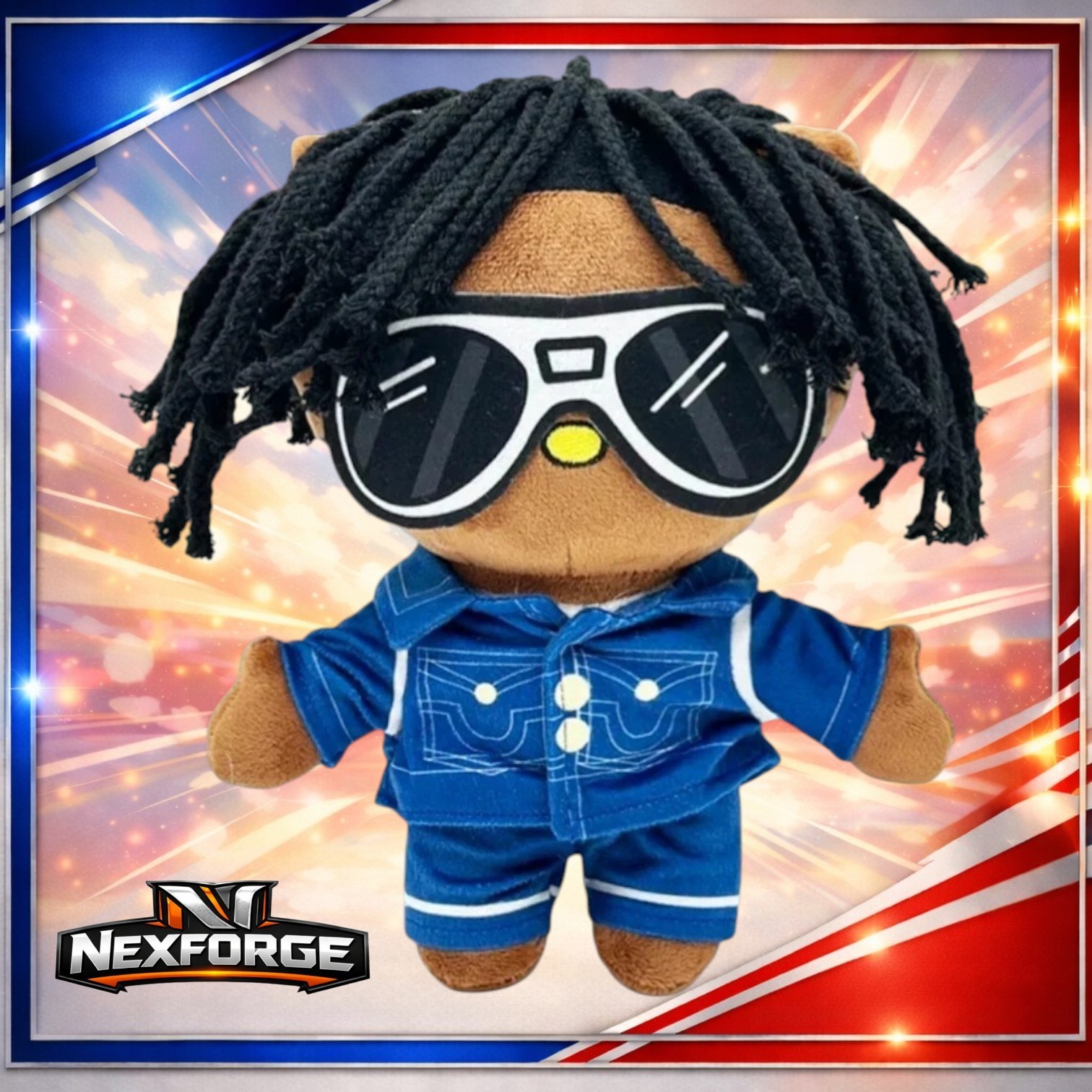 CUSTOM CHIEF KEEF Plush Toy, Soft 24cm Plush for Children £27.92 ...