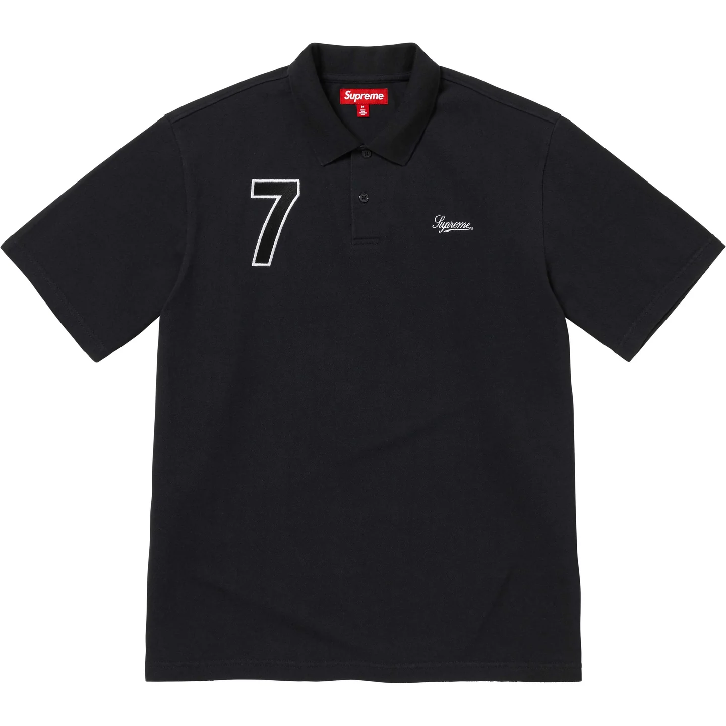 トップス L Supreme Cursive Polo \"Navy Stripe\" Buy Supreme Cursive Polo 'Navy Stripe' - SS25KN91 NAVY