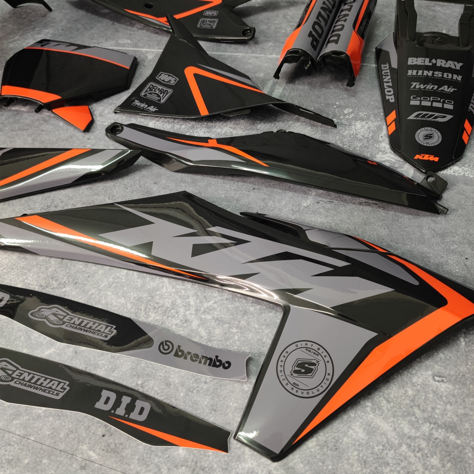 Plastics + Graphics KTM 2023 2024 XC XC-F SX SX-F