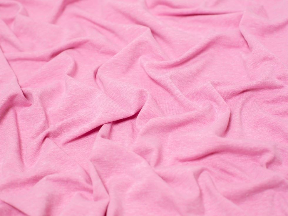 Minerva Melange Cotton Jersey Stretch Knit Fabric 150cm / 60" Wide - per metre - Picture 44 of 55