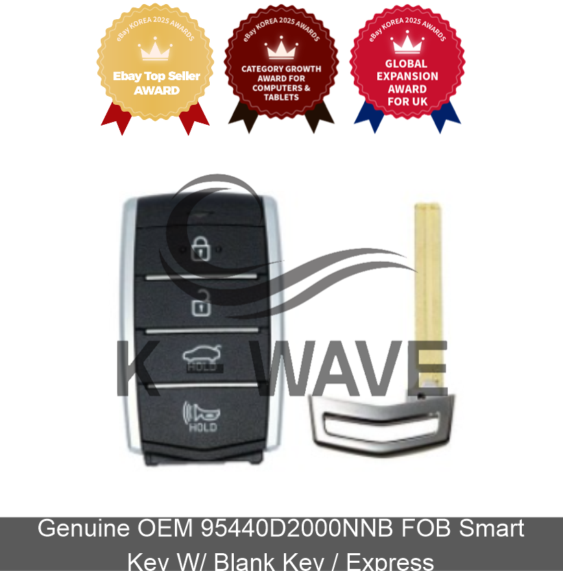 Original OEM 95440D2000NNB ANHÄNGER Smart Key mit leerem Schlüssel / Express