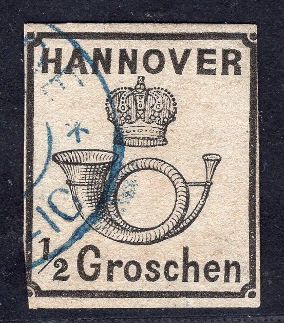 Hannover Michel No. 17 (postmarked)