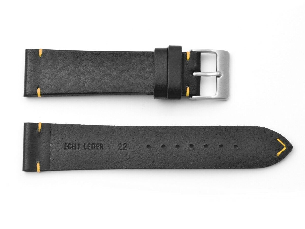 Cinturino Per Orologio Vintage In Pelle Aliana - Vera Pelle - Foto 9