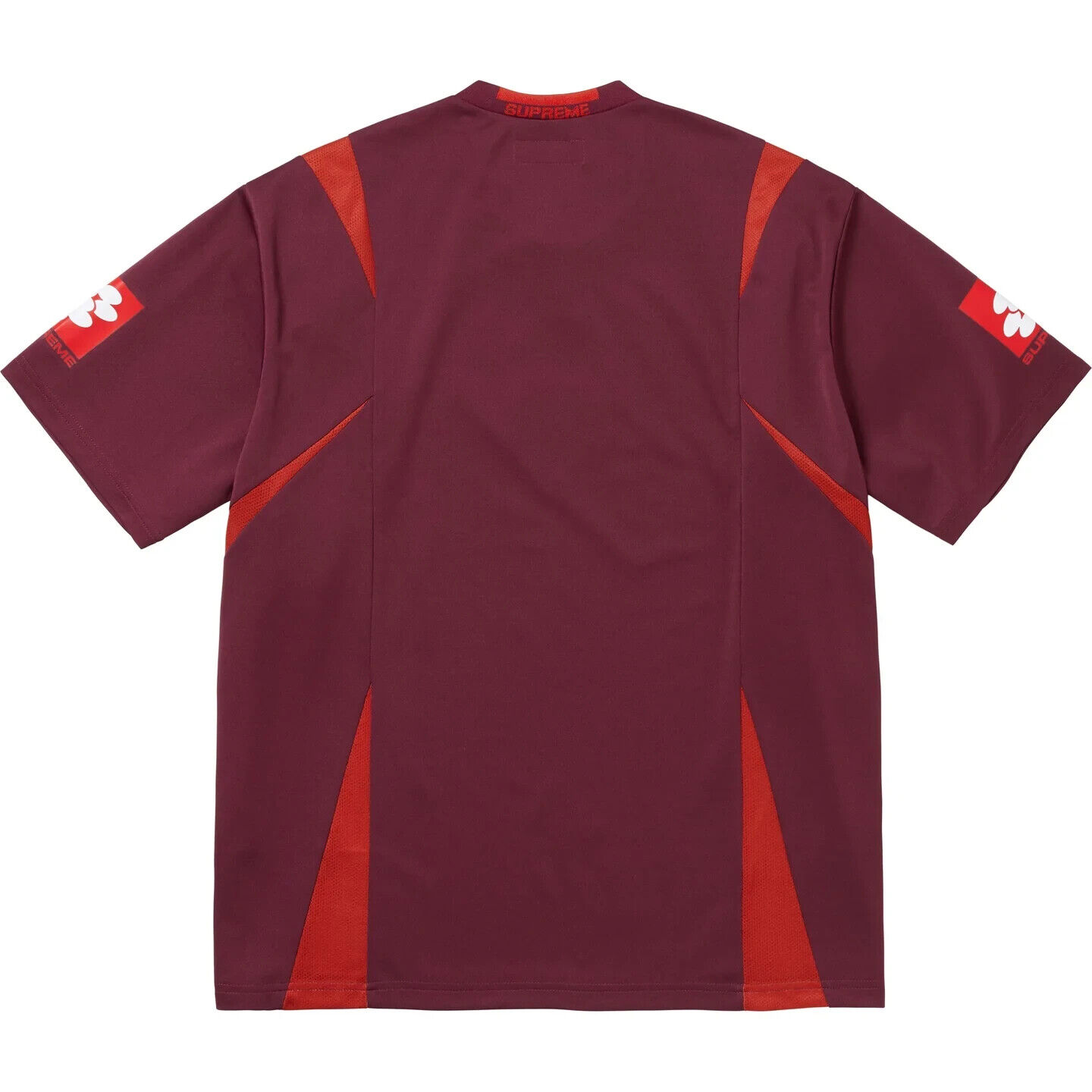 Supreme Crest Soccer Jersey Black Pink Green Maroon FW24 | eBay UK