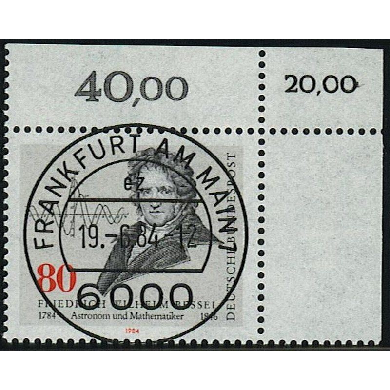 Federal Republic of Germany 1984, Mich.-No.: 1219, postmarked corner edge…