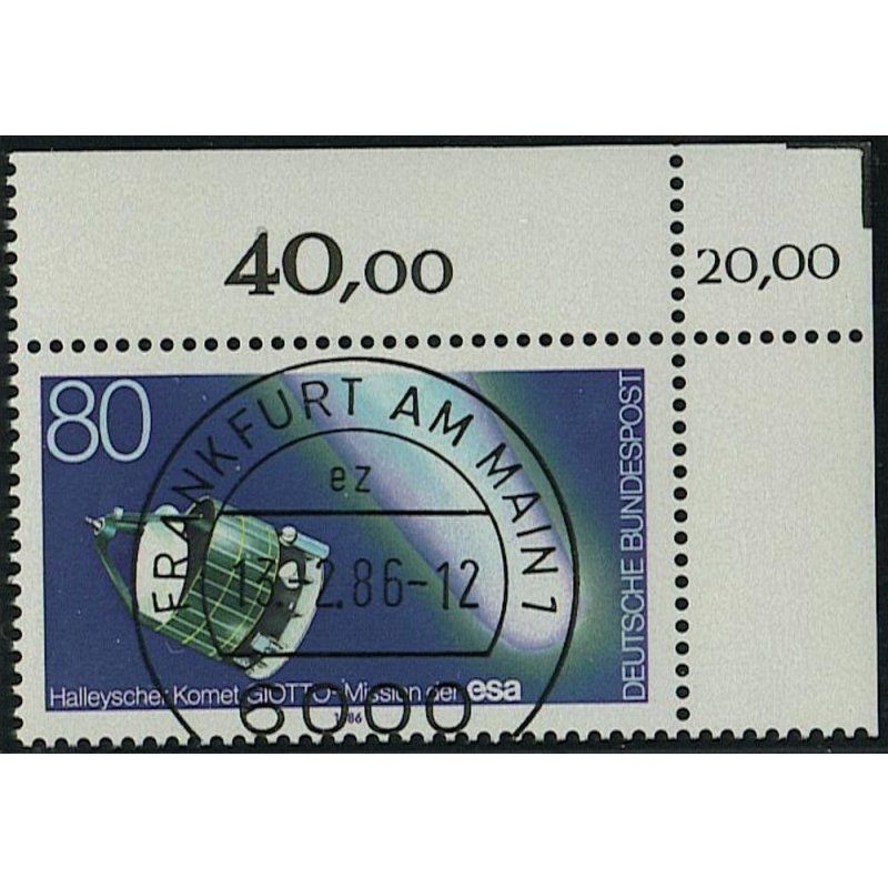 Federal Republic of Germany 1986, Mich.-No.: 1273, postmarked corner edge…