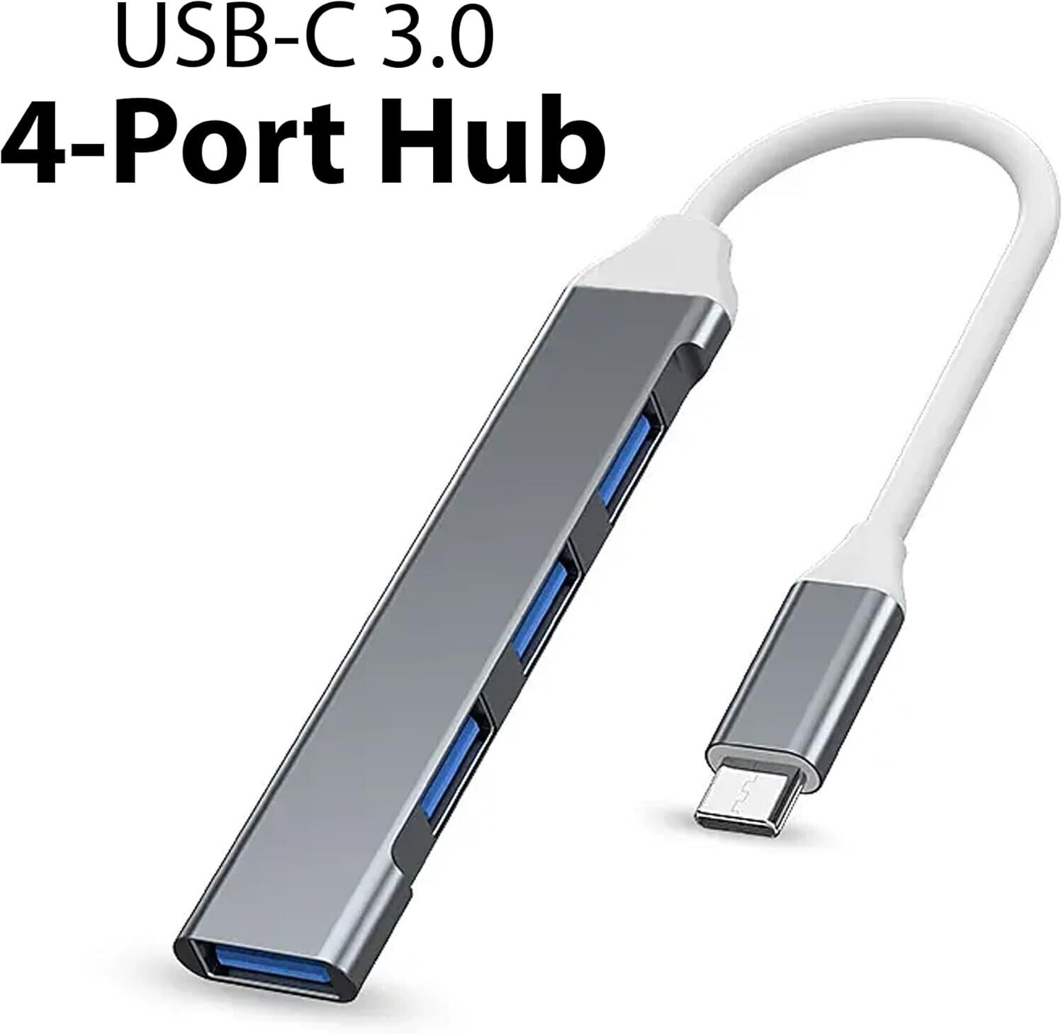 USB Hub Multiport Dock Multi-Splitter USB Type-A 3.0 Hub Adapter for PC Mac - Picture 14 of 14