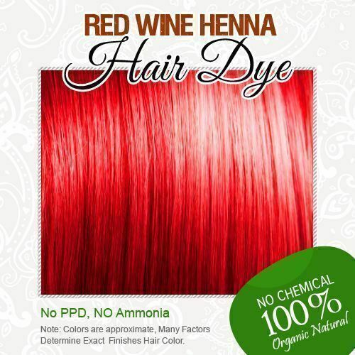 Teinture Cheveux 100% Naturelle ALLIN - Henné Pur En Poudre - Valable Jusqu'en 01/2027