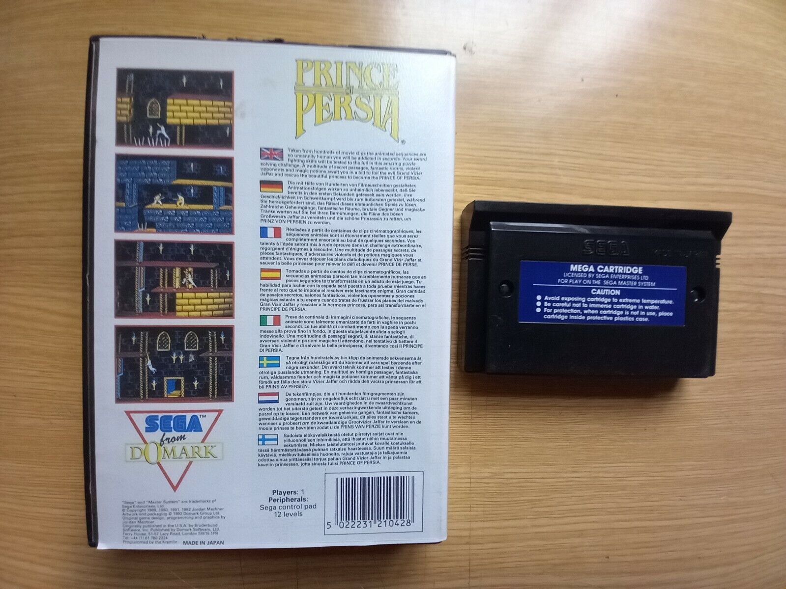 ASSAULT CITY SEGA MASTER SYSTEM PAL MULTI D'OCCASION COMPLÈT