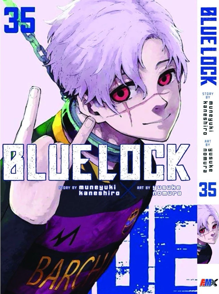 Blue Lock Manga SINGLE LOOSE NEW Volume 1-36 By Yusuke Nomura English Version