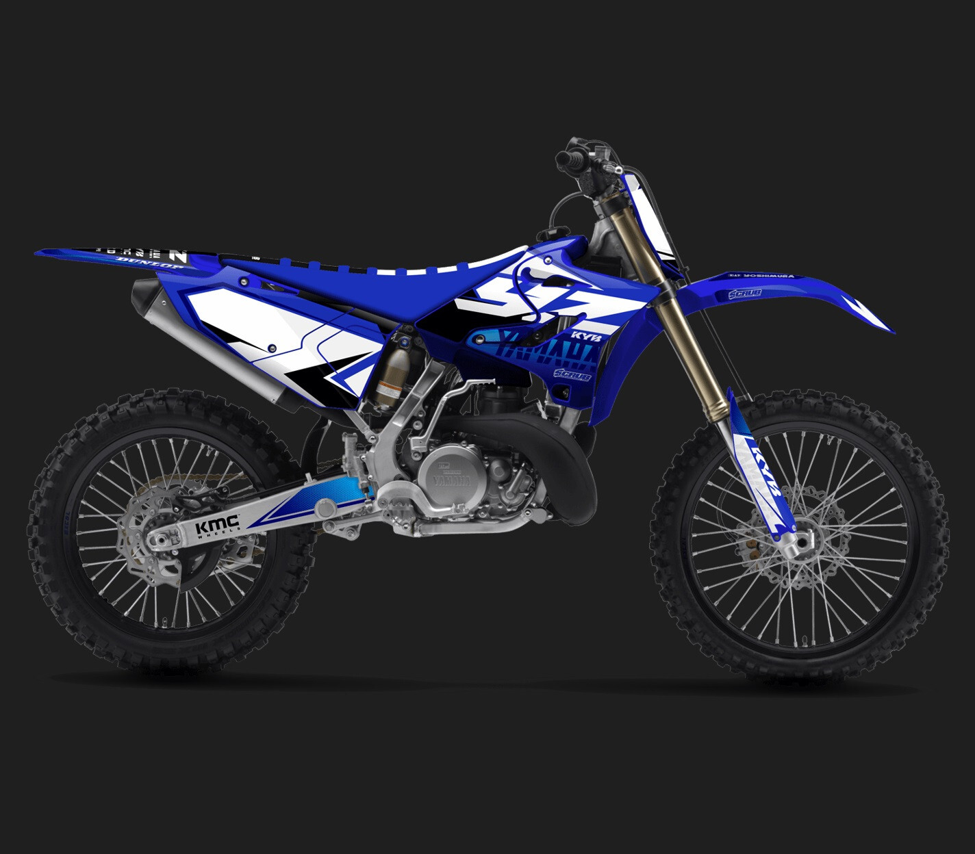 Graphics YZ125 YZ250 Yamaha - 2015 2016 2017 2018 2019 2020 2021  SCRUB