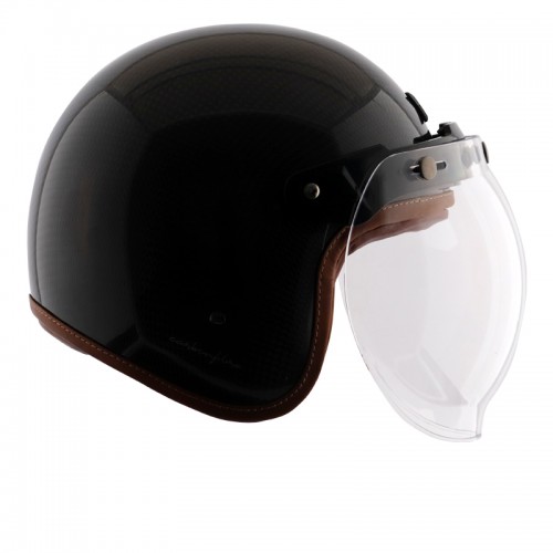 AXOR “ JET CARBON ” Motorcycle Helmets with Bubble Visor ( DOT & ECE... - Bild 26 von 26