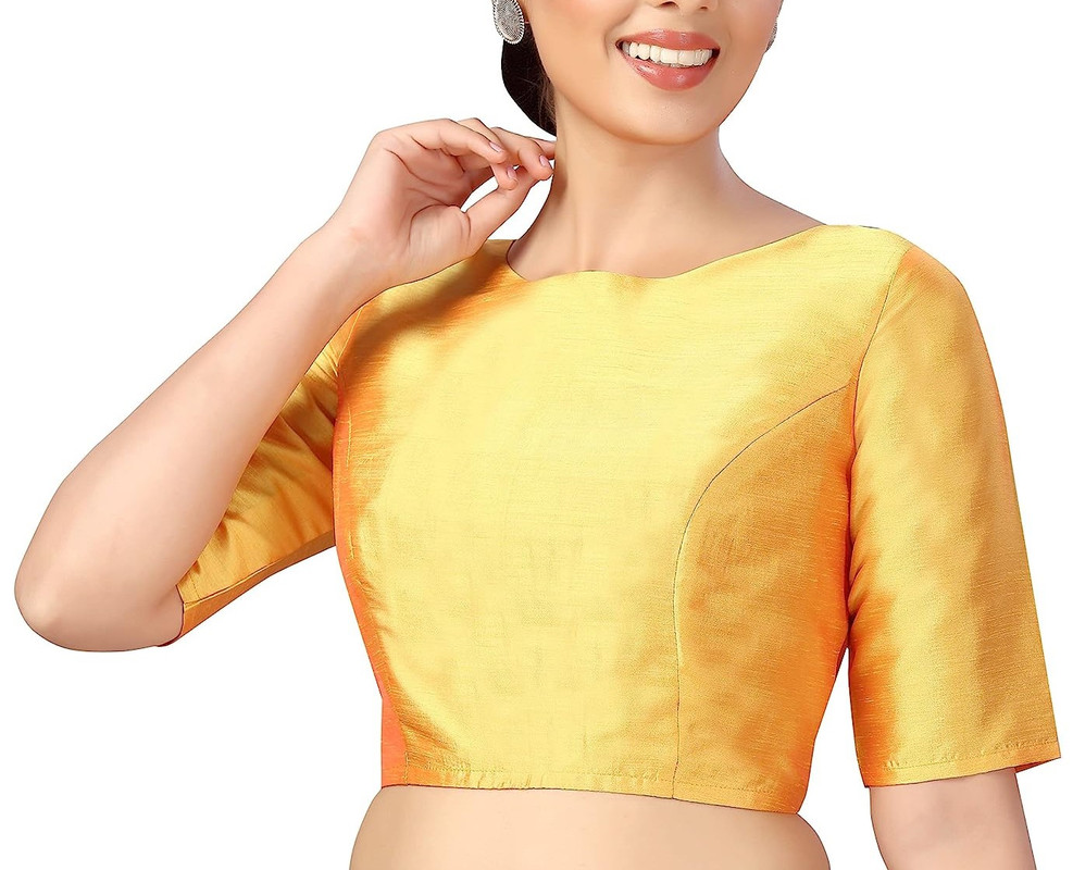 Women's Blouse Designer Beautiful Lehenga Crop Top Party Wear Choli Saree Blouse - Picture 104 of 146