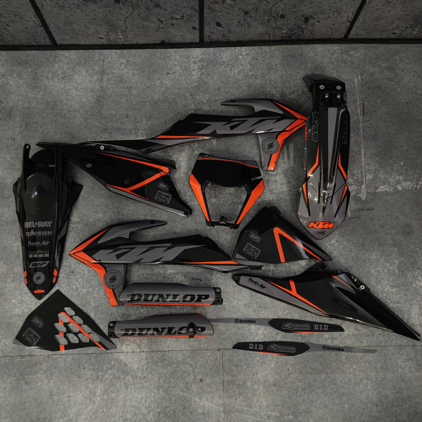 Plastics + Graphics KTM 2020 2021 2022 2023 XC-W XCF-W EXC EXC-F
