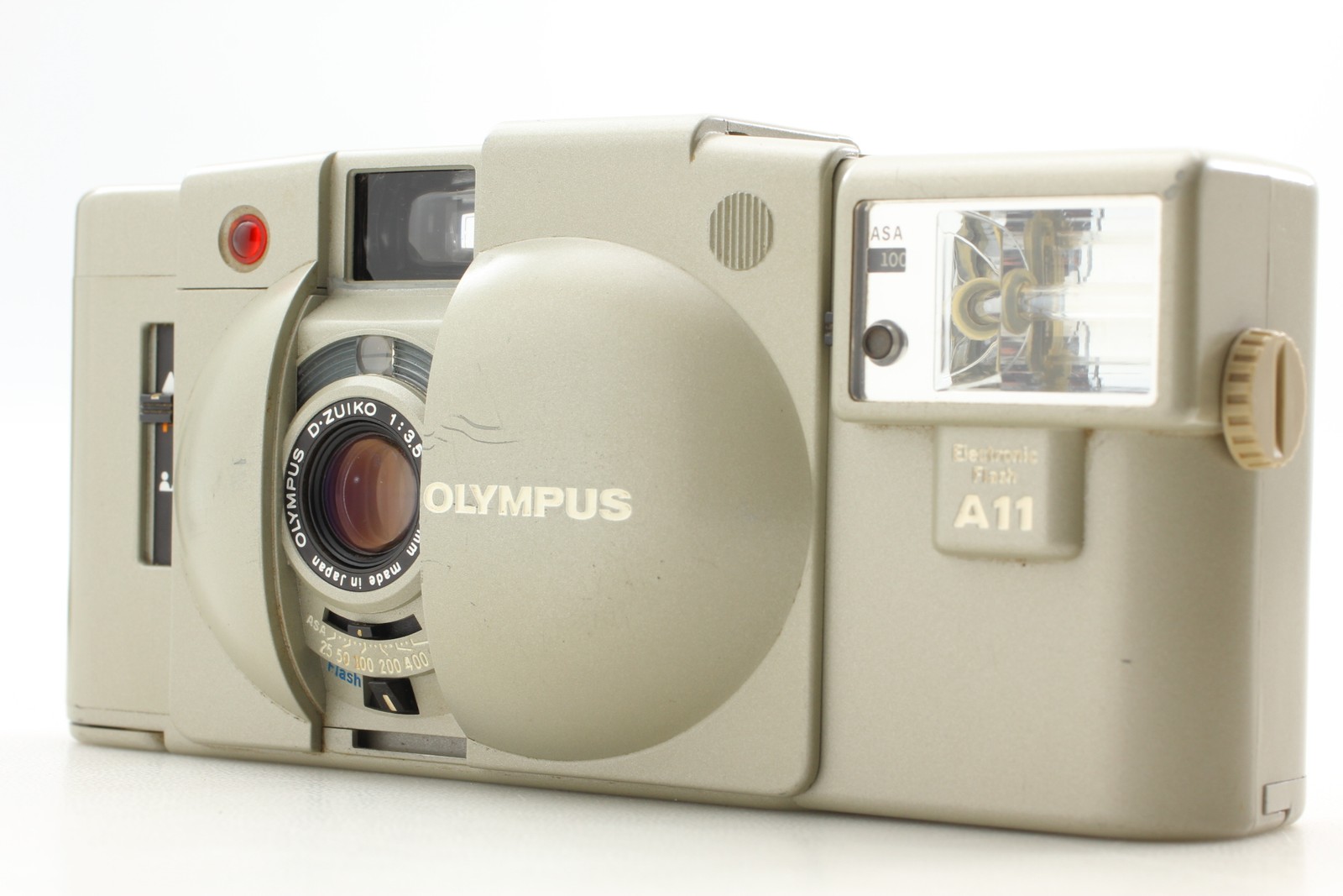 RARE! GRAY WHITE [N MINT] Olympus XA2 Point & Shoot 35mm